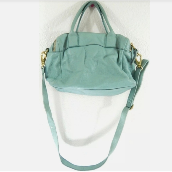 Fossil Erin Crossbody Leather Purse Blue - Picture 2 of 11